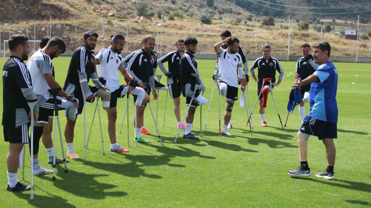 Ampute Futbol Milli Takım’da hedef yeniden dünya şampiyonluğu