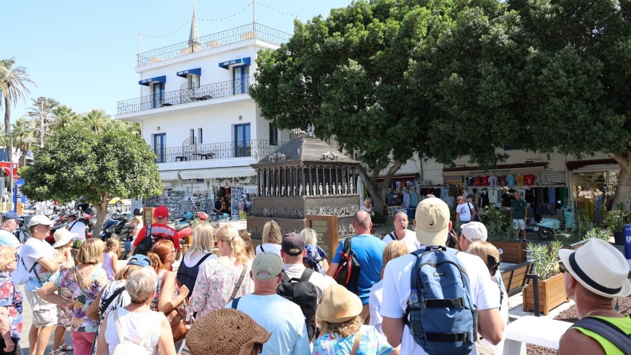 Bodrum’un yeni fotoğraf durakları ilgi görüyor