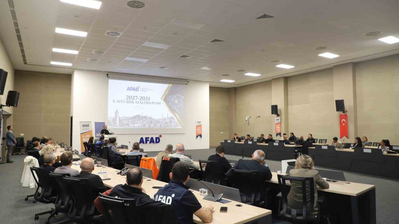 Kastamonu’nun afet risk azaltma planı masaya yatırılıyor