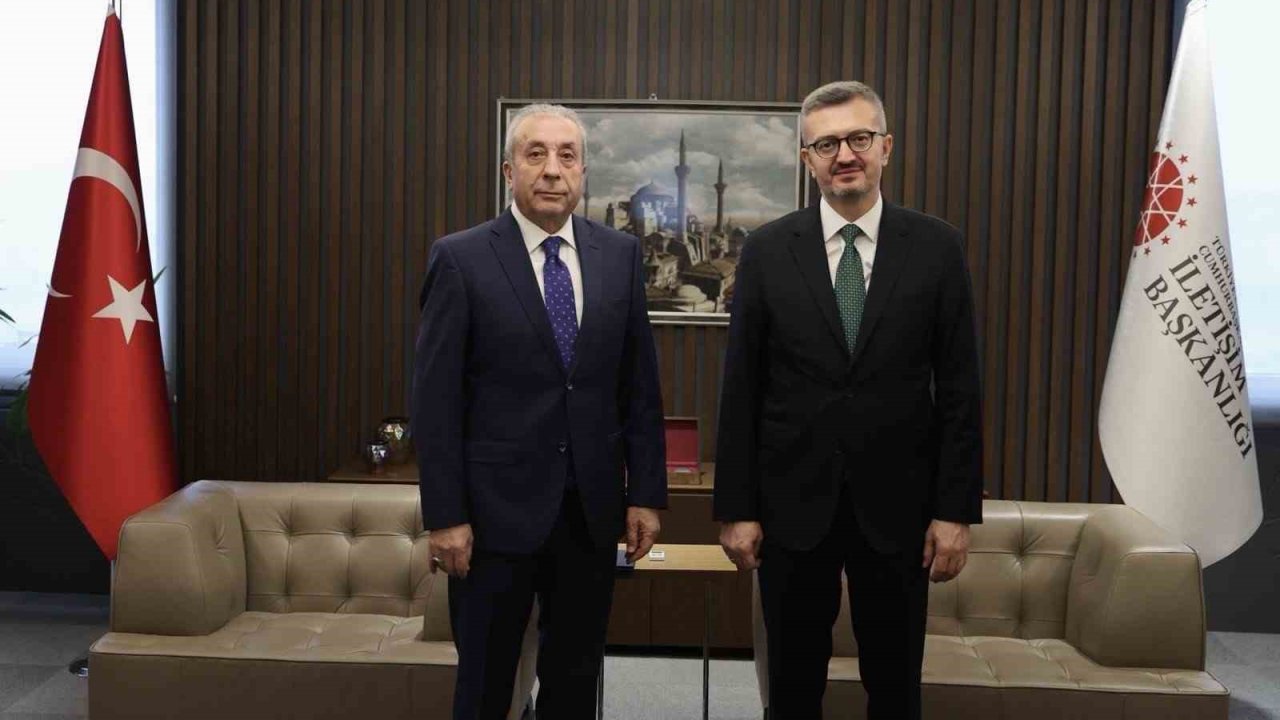 İletişim Başkanı Duran, Mehdi Eker ile görüştü