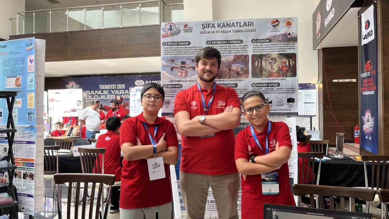 Samsun Keşif-3 ve Kodmatik Takımları TEKNOFEST finallerinde yarışıyor