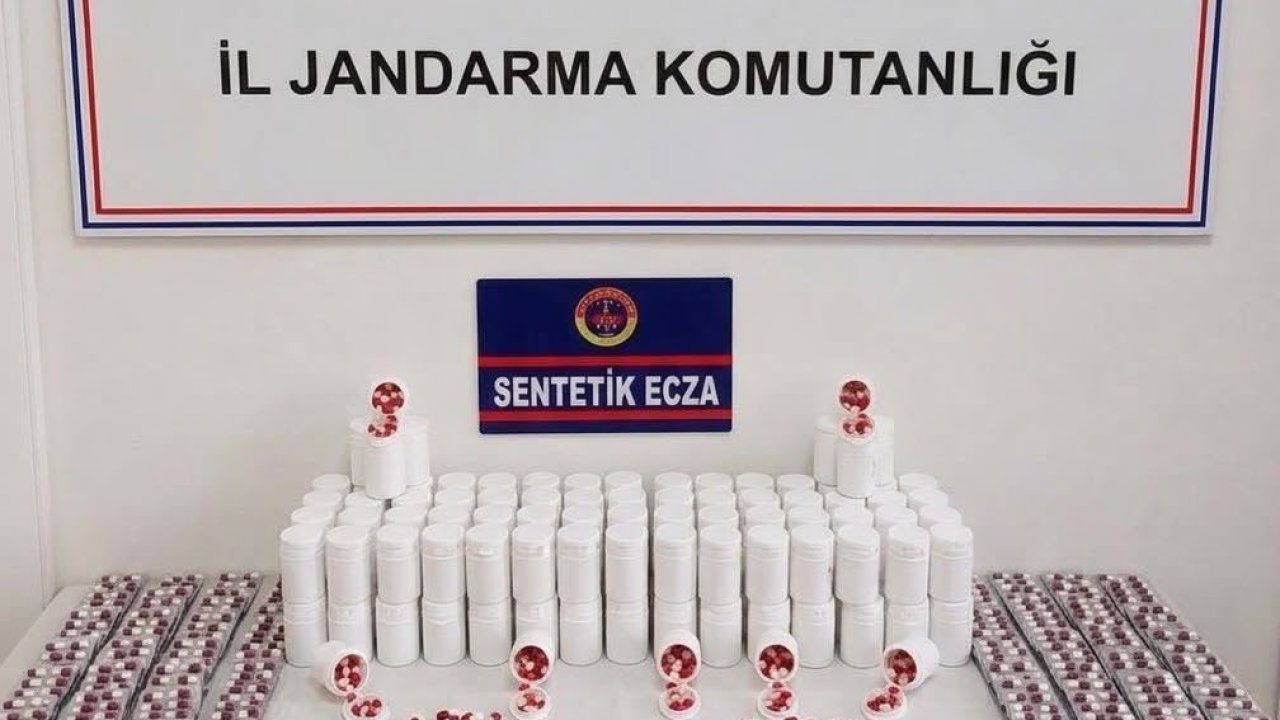 Manisa’da 11 bin 214 adet sentetik hap ele geçirildi