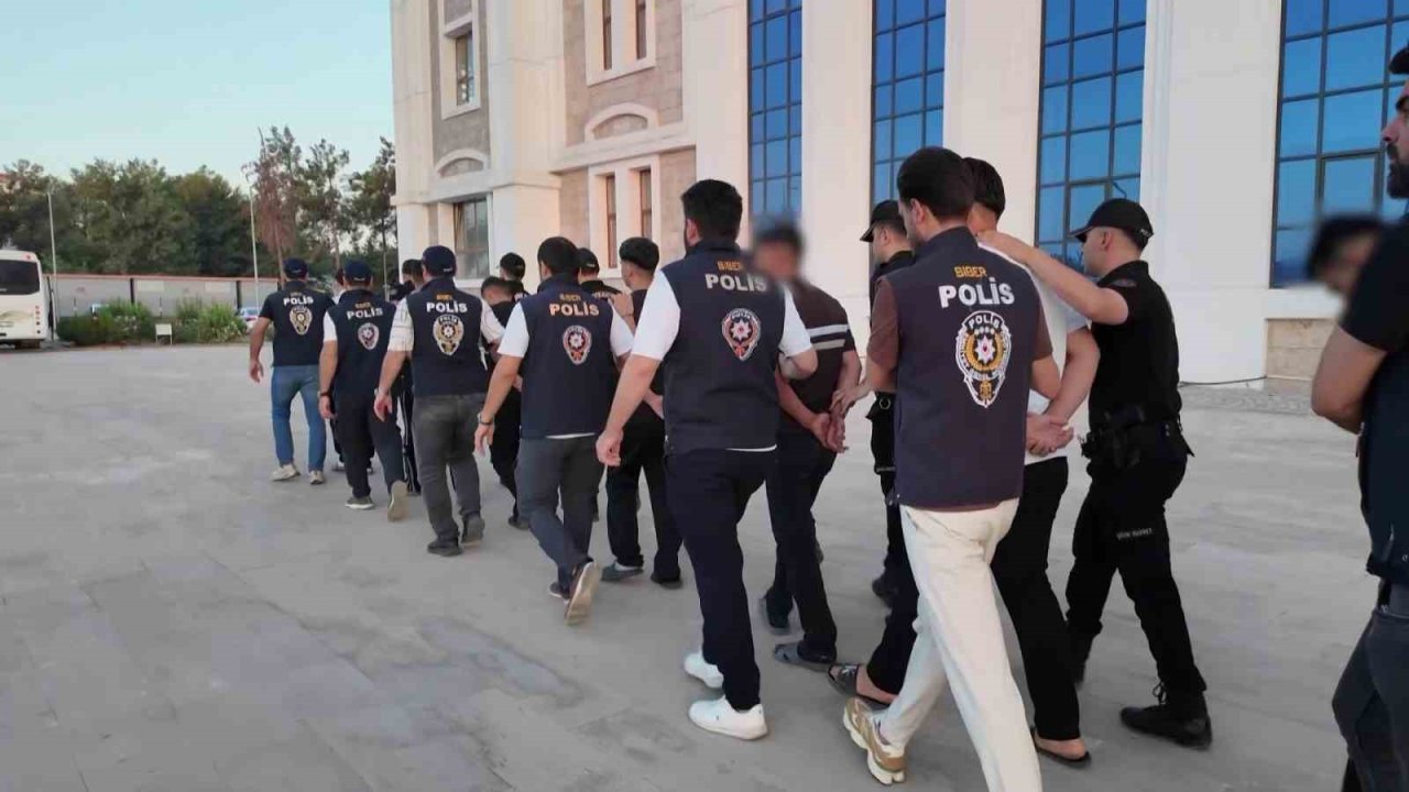 Adıyaman’da yasa dışı bahis operasyonunda 15 kişi tutuklandı