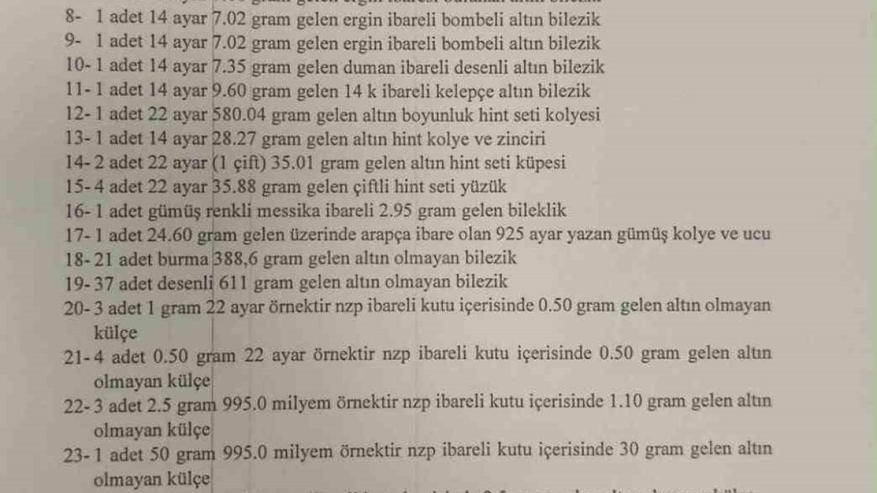 Fenomen Tançalan’ın düğünündeki altınların büyük kısmı sahte çıktı