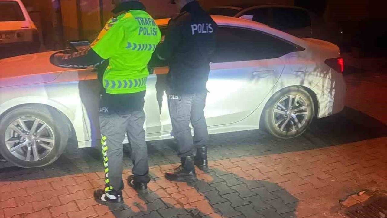 Gönen’de trafik denetimi alkollü ve ehliyetsiz sürücülere işlem
