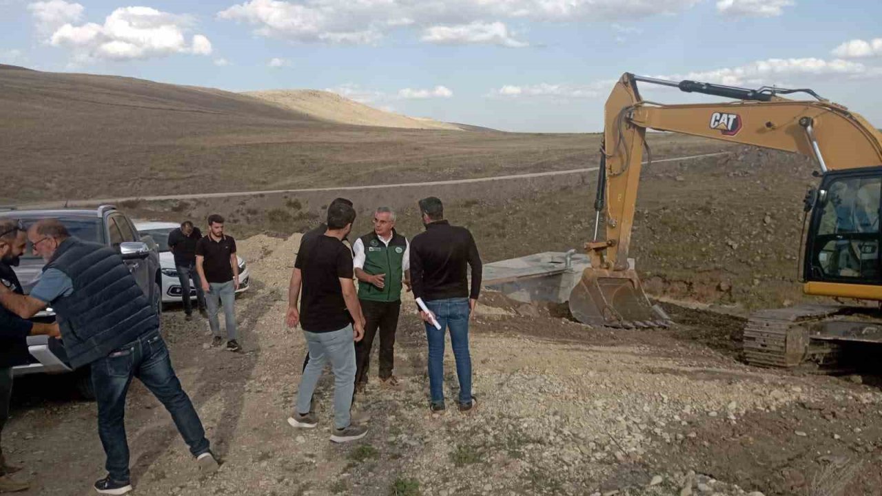 DSİ 24. Bölge Müdürü Kotan Kars’taki sulama projelerini yerinde inceledi