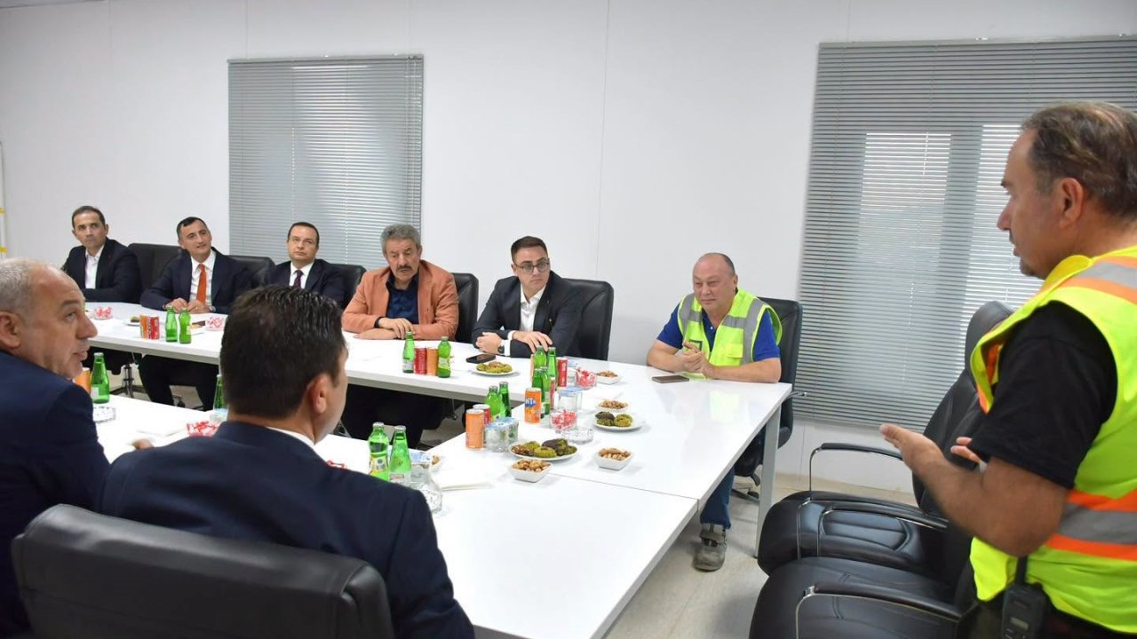Tatar, Cizre Barajı’ndaki çalışmaları yerinde inceledi