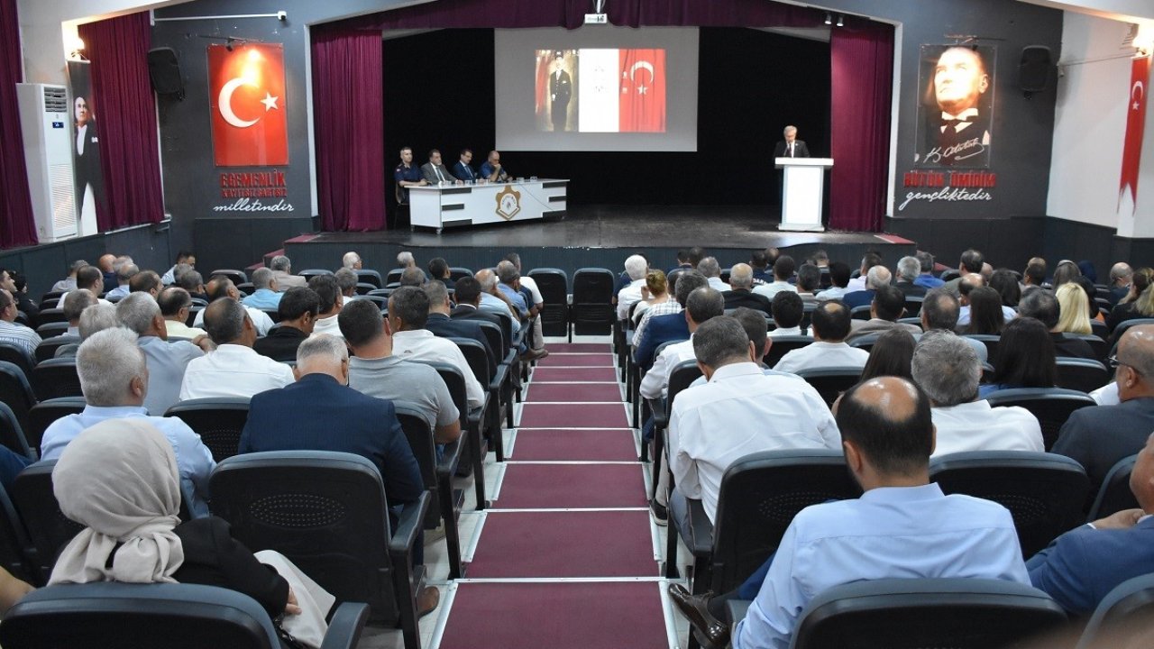 Salihli’de ‘Güvenli Eğitim’ toplantısı gerçekleştirildi