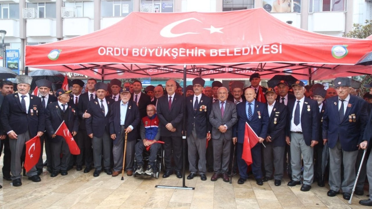 Ordu’da 19 Eylül Gaziler Günü etkinliklerle kutlanmaya başladı