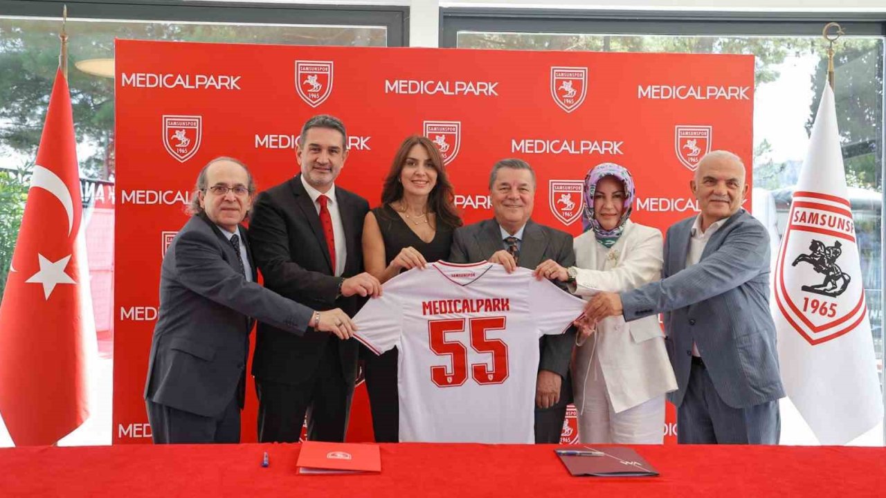 Samsunspor ile Medical Park ve Liv Hospital arasındaki sağlık sponsorluğu yenilendi
