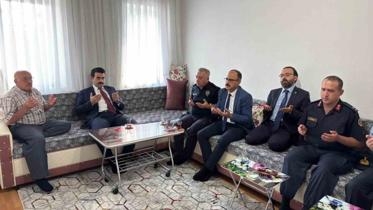 Tomarza’da Gaziler Günü’nde anlamlı ziyaret