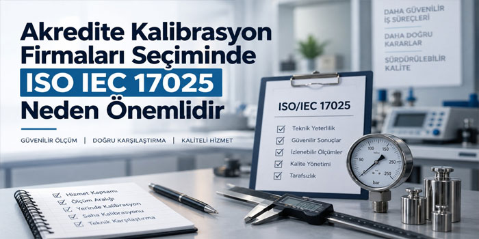 Akredite Kalibrasyon Firmaları Seçiminde ISO IEC 17025 Neden Önemlidir
