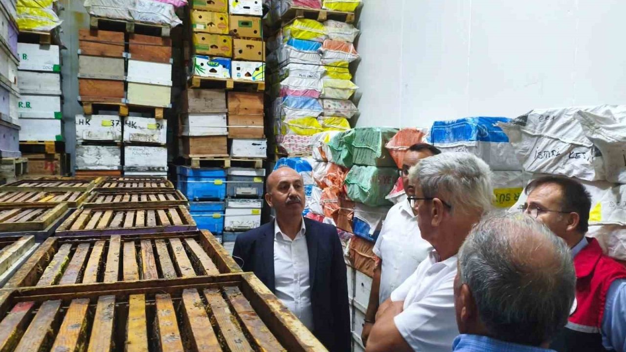 Havran’da arı ürünlerinin muhafazası değerlendirildi
