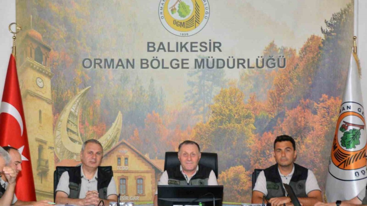 Balıkesir Orman Bölge Müdürlüğünde 2026 yılı çalışmaları değerlendirildi