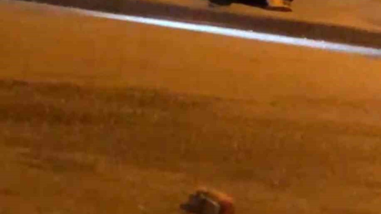 Cadde ortasında sopalı kavga: 1 yaralı