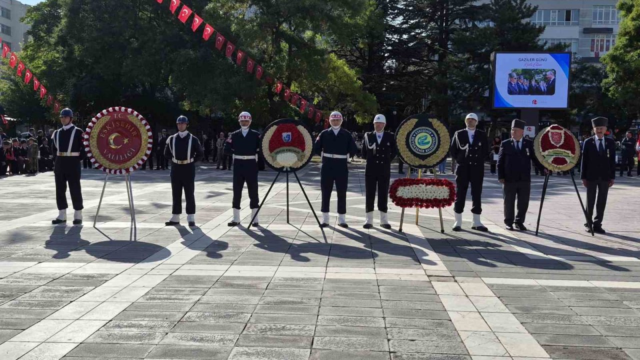 Eskişehir’de 19 Eylül Gaziler Günü törenle kutlandı