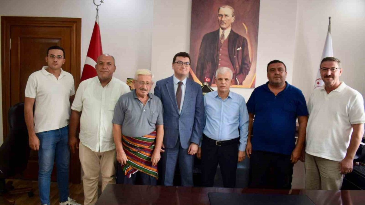 Bozdoğan Kaymakamı Sözen, Yılın Ahilerini kabul etti