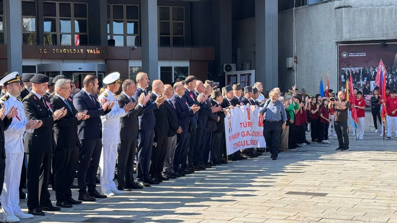 Zonguldak’ta Gaziler Günü törenle kutlandı