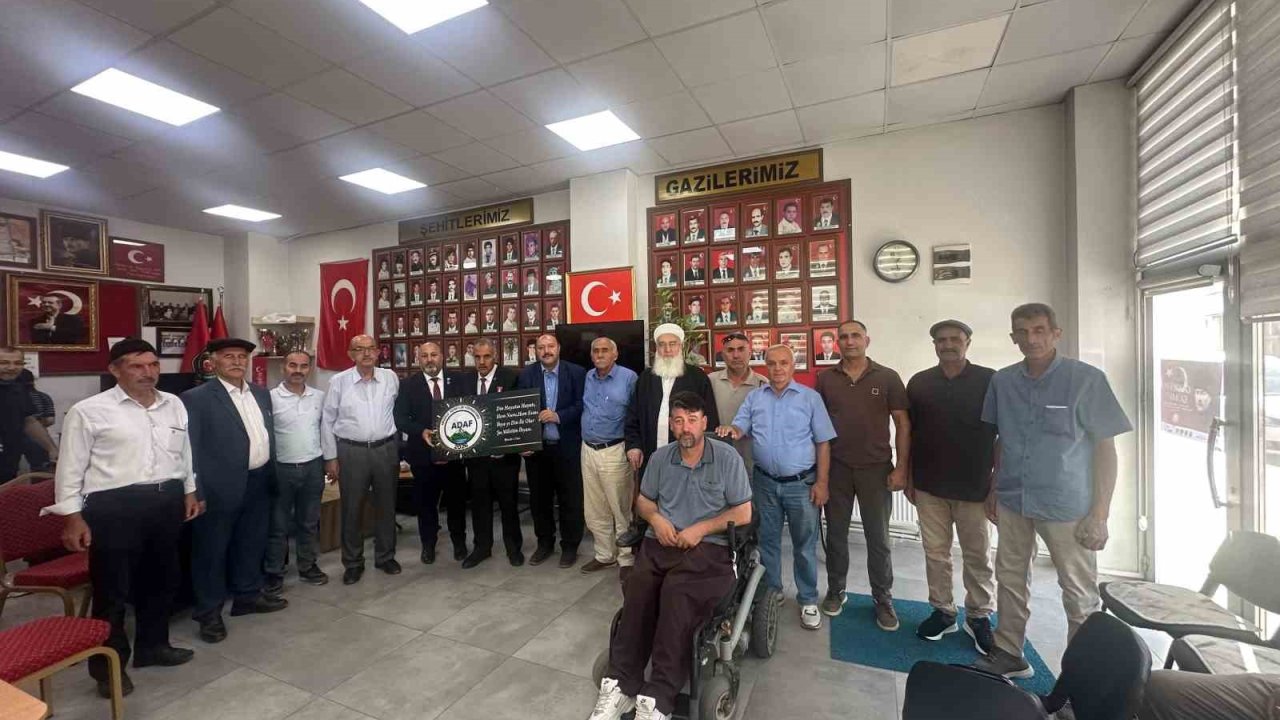 Anadolu Aşiretler Federasyonundan Iğdır Şehit ve Gazi Derneği’ne ziyaret