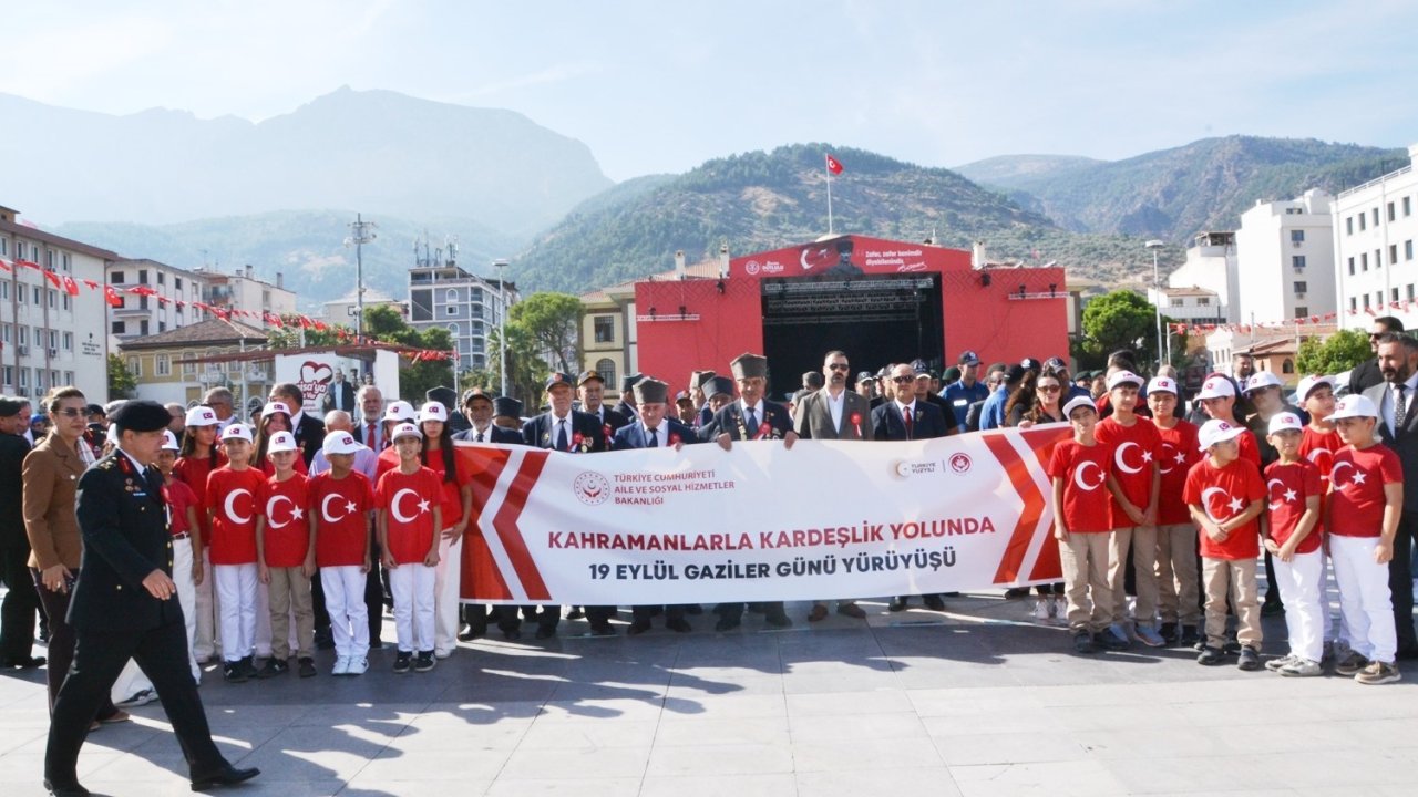 Manisa’da 19 Eylül Gaziler Günü coşkuyla kutlandı