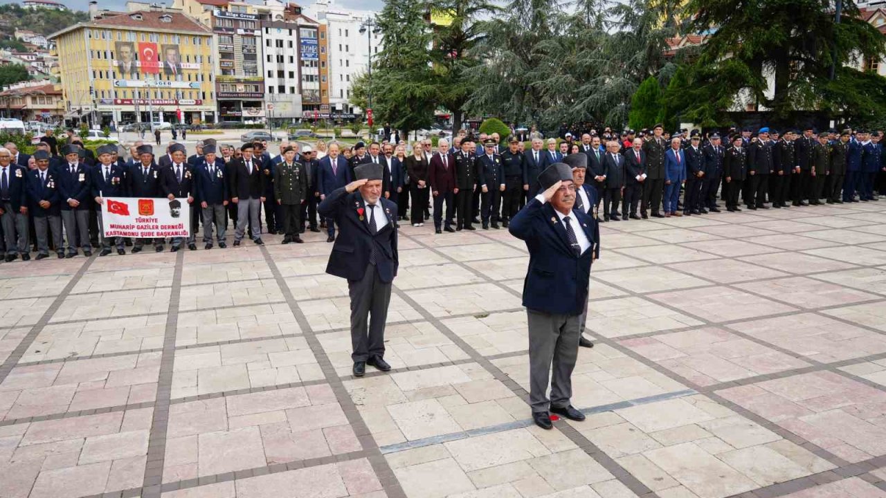 Kastamonu’da Gaziler Günü törenle kutlandı