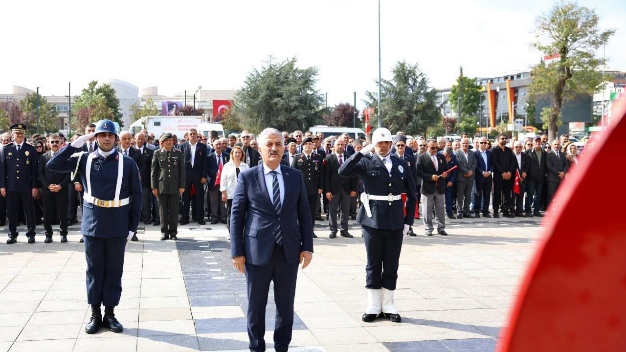 Düzce’de 19 Eylül Gaziler Günü törenle anıldı