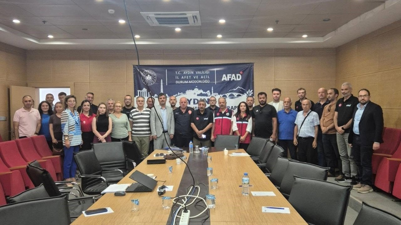 Aydın’ın meteorolojik afet riskleri masaya yatırıldı