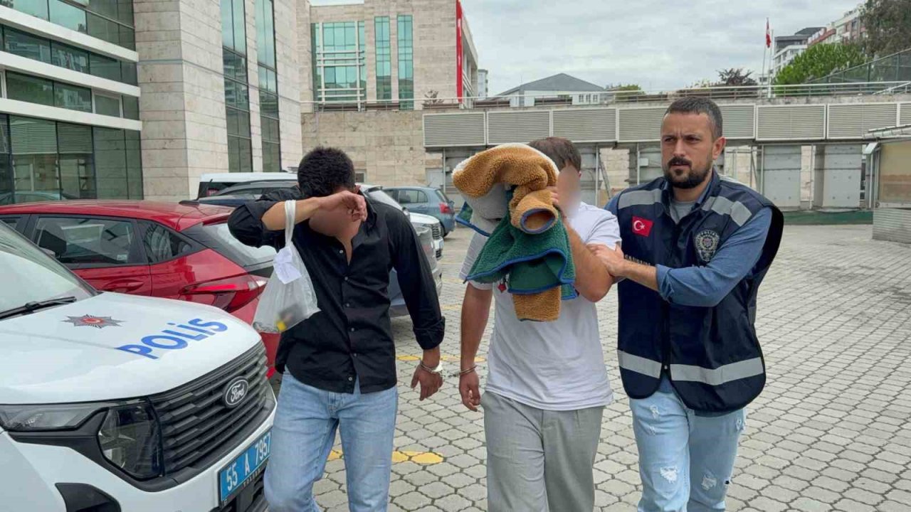Samsun’da 2 ayrı uyuşturucu operasyonu: 2 gözaltı