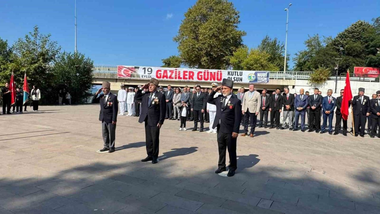 Alaplı’da 19 Eylül Gaziler günü törenle kutlandı