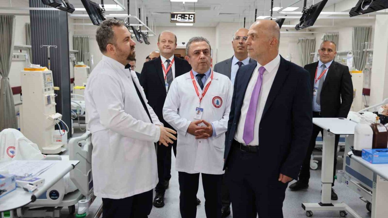 Rektör Ulusoy’dan BEUN Hastanesine Ziyaret