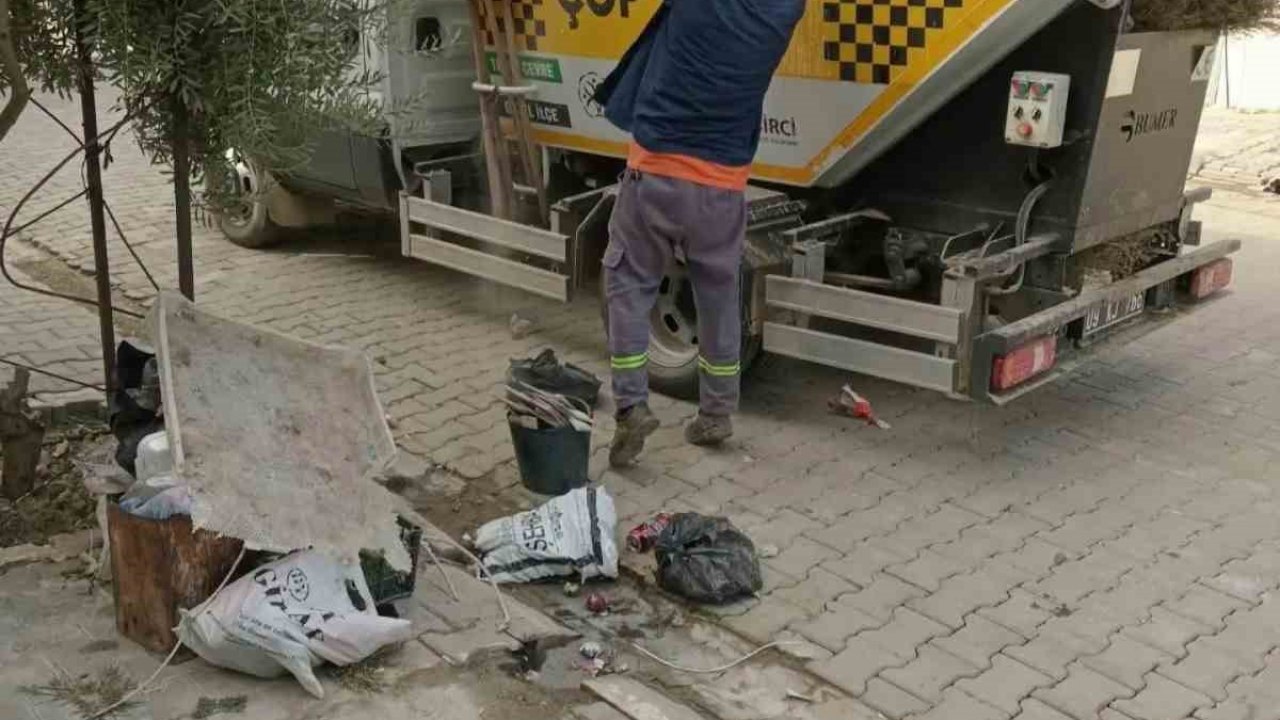 Germencik Belediyesi’nden çevre temizliği için vatandaşlara çağrı