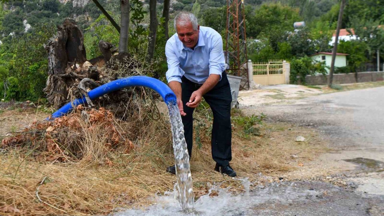 Balandız’ın 36 yıllık su hasreti sona erdi
