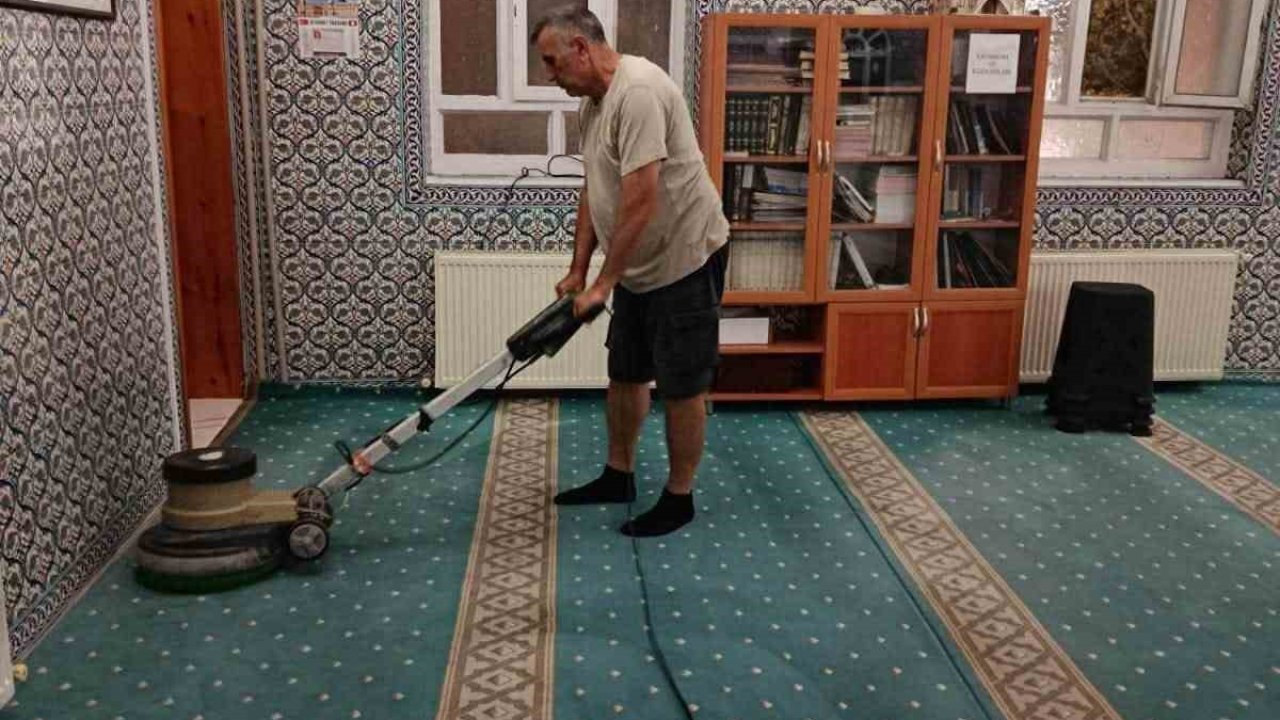 Marmara Adaları’nda camiler kış sezonuna hazırlanıyor