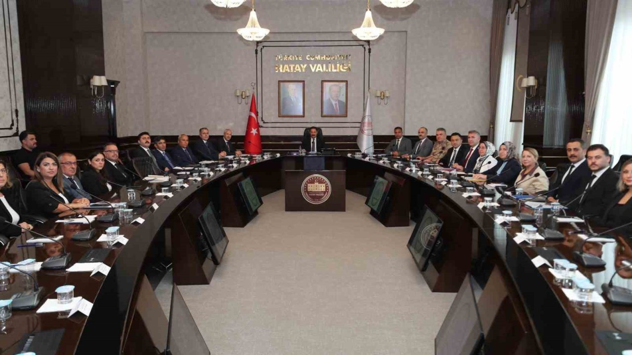 Hatay’da üniversitelerin güvenlik ve barınma hizmetleri  değerlendirildi