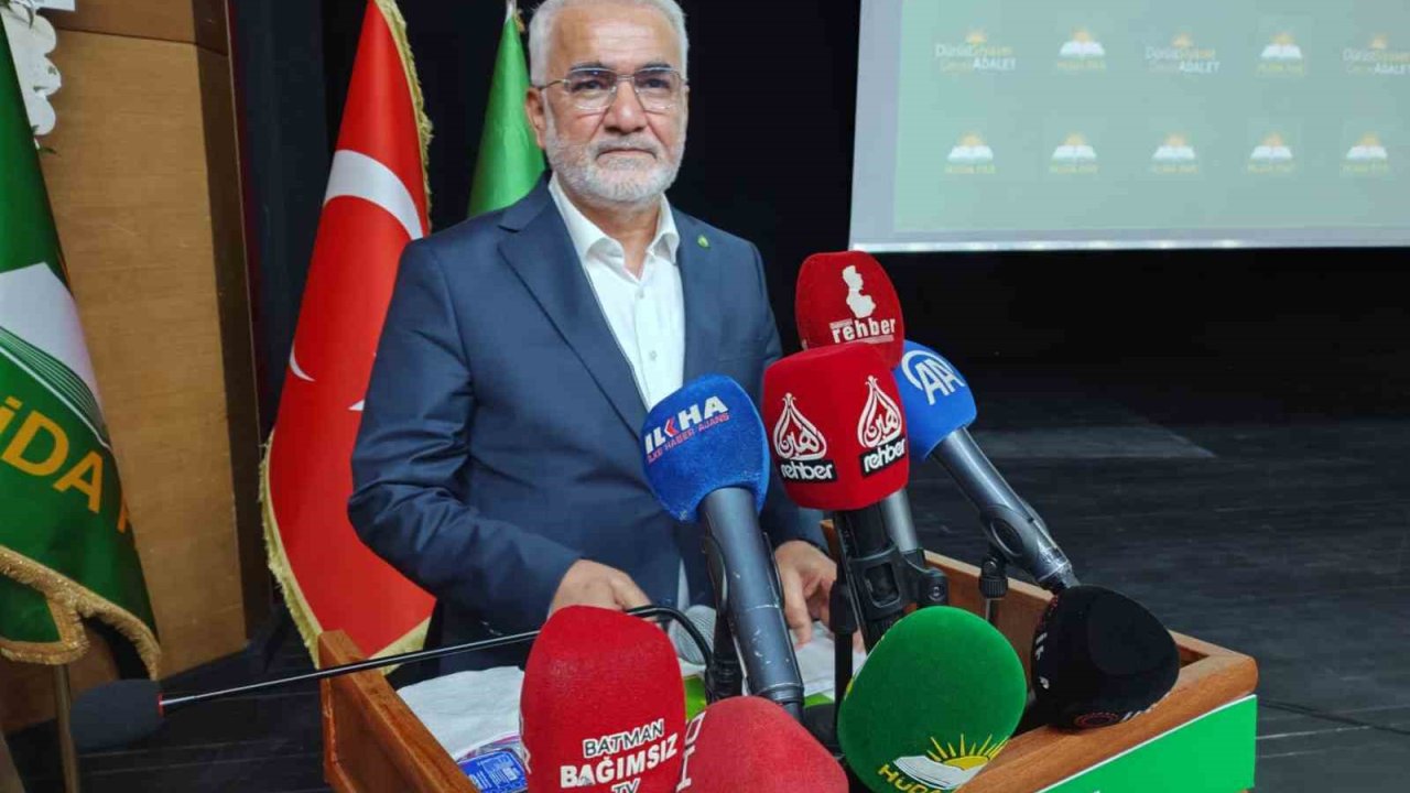 HÜDA PAR Genel Başkanı Yapıcıoğlu: "Önümüze yepyeni bir sayfa açılacak ve şiddet sayfası kapanacak"