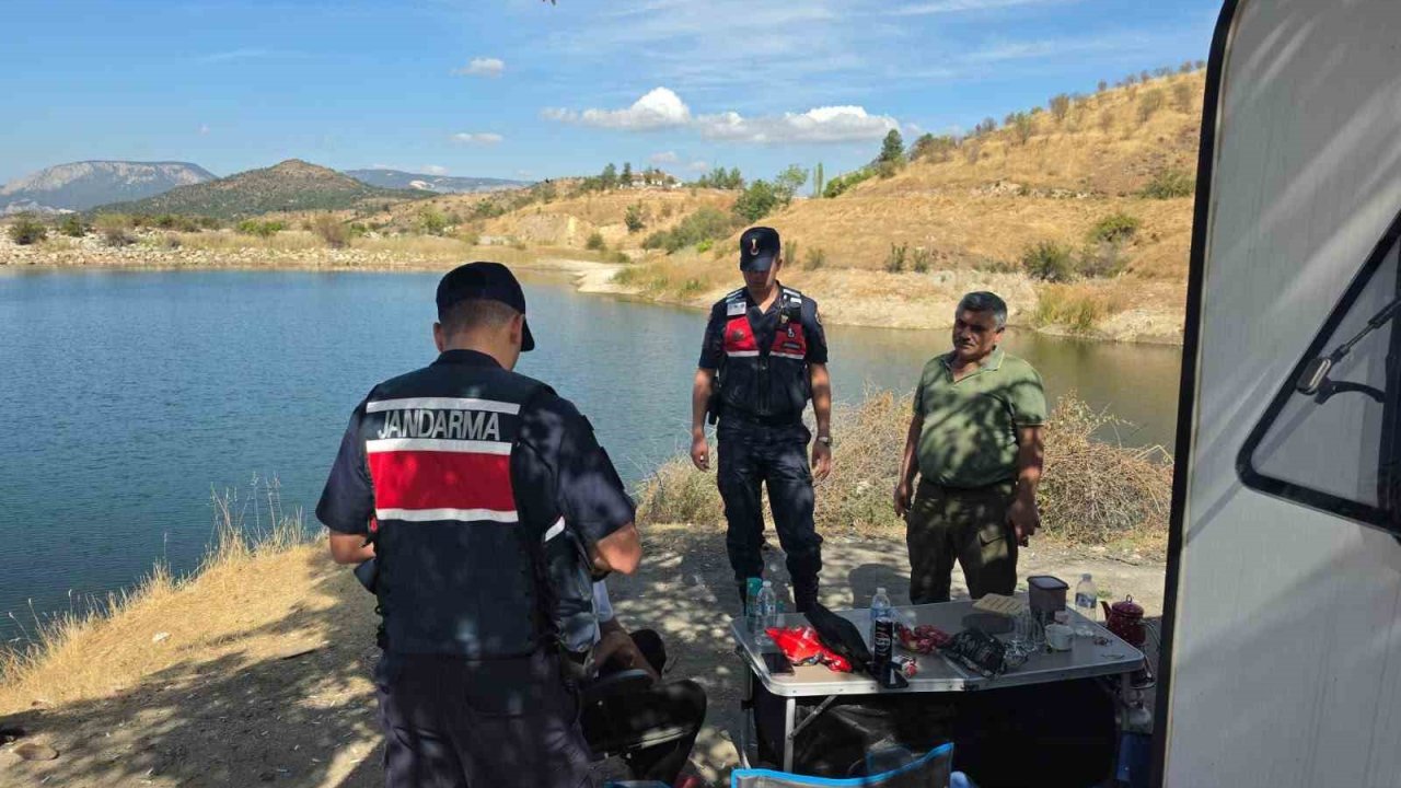 Bilecik’te jandarmadan gölet ve ormanlarda tedbir