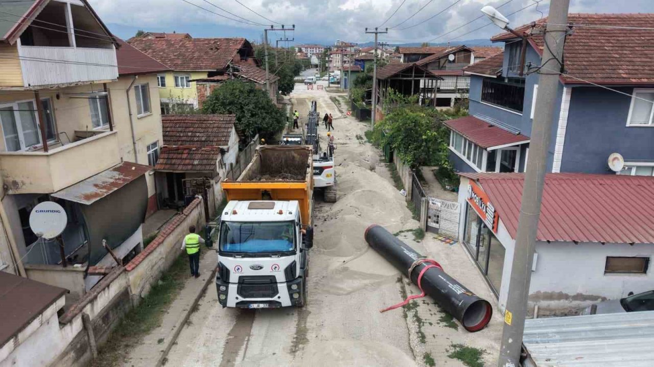 Yer altına 41 kilometrelik hat döşendi