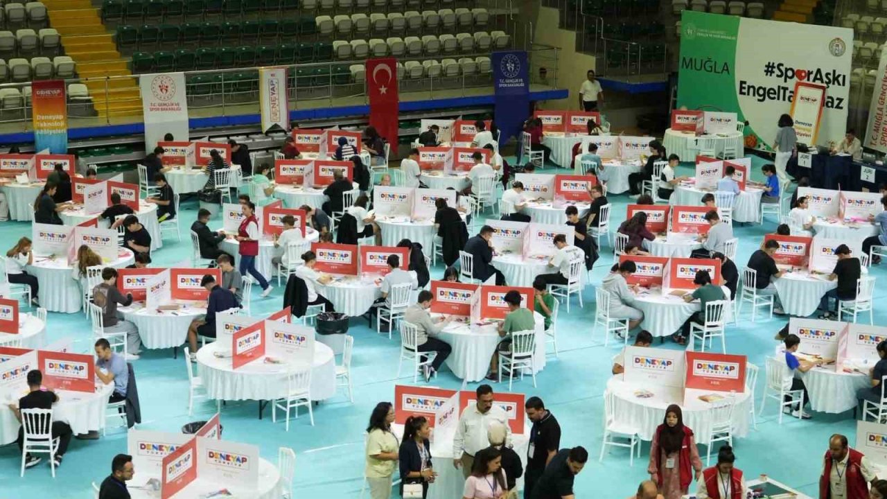 Muğla’da Deneyap uygulama sınavı yoğun katılımla gerçekleştirildi