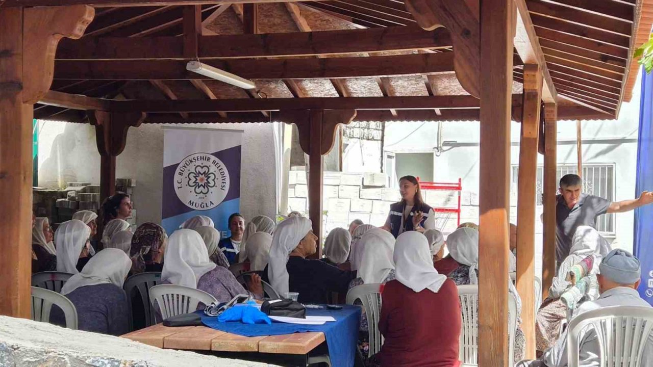Muğla Büyükşehir sağlık ekibi sahada
