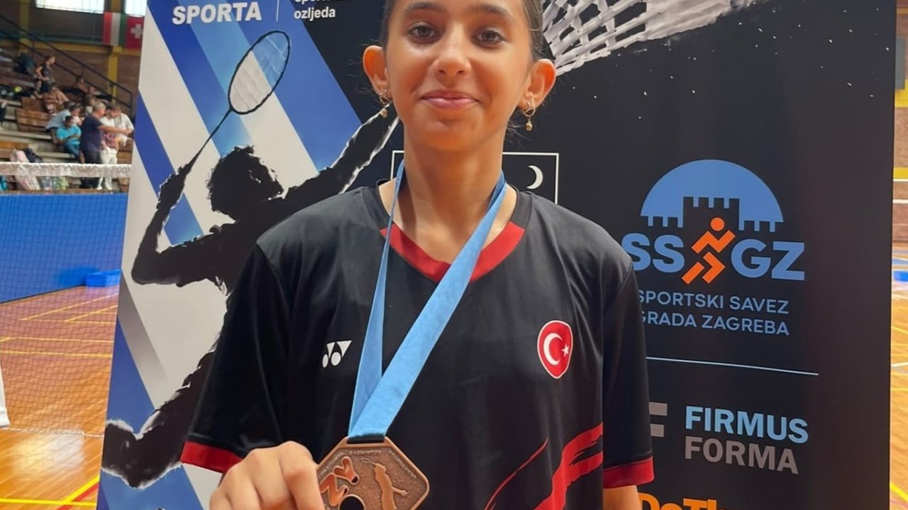 Manisalı Irmak, Hırvatistan’da kürsüye çıktı