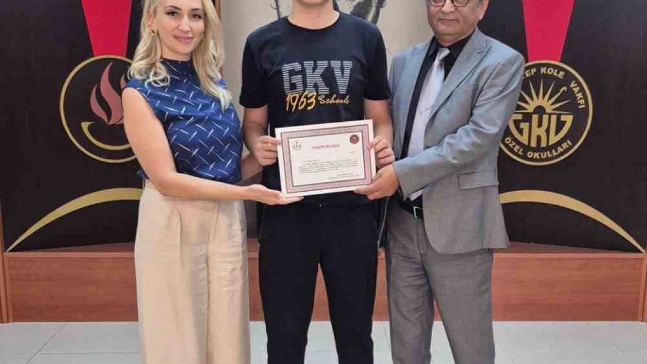 GKV’li öğrenciden bilim dünyasına katkı
