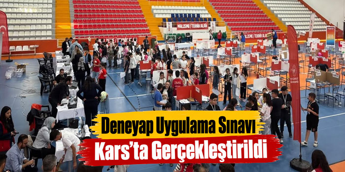 Deneyap Uygulama Sınavı Kars’ta Gerçekleştirildi