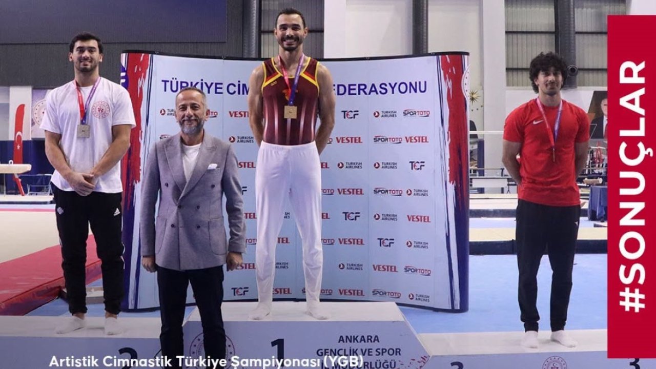 Artistik cimnastikte Kayseri’den tarihi başarı