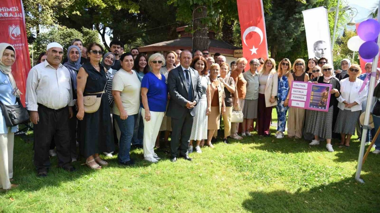 Yunusemre’de Alzheimer farkındalığı için buluştular