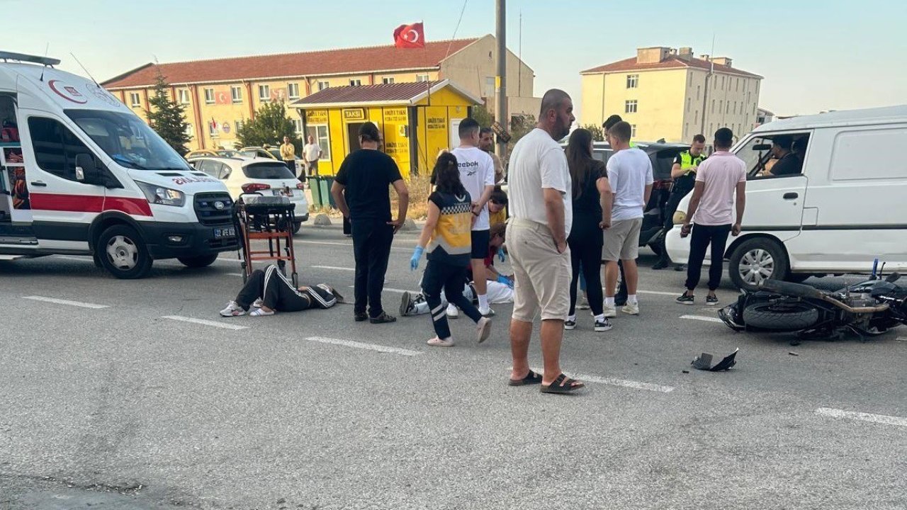 Keşan’da otomobil ile motosiklet çarpıştı: 2 yaralı