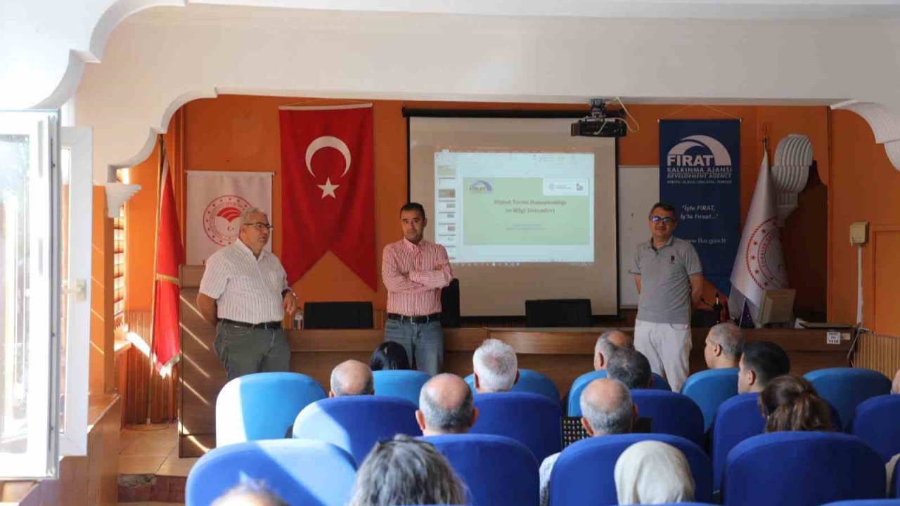 Elazığ’da akıllı tarım uygulama eğitimi
