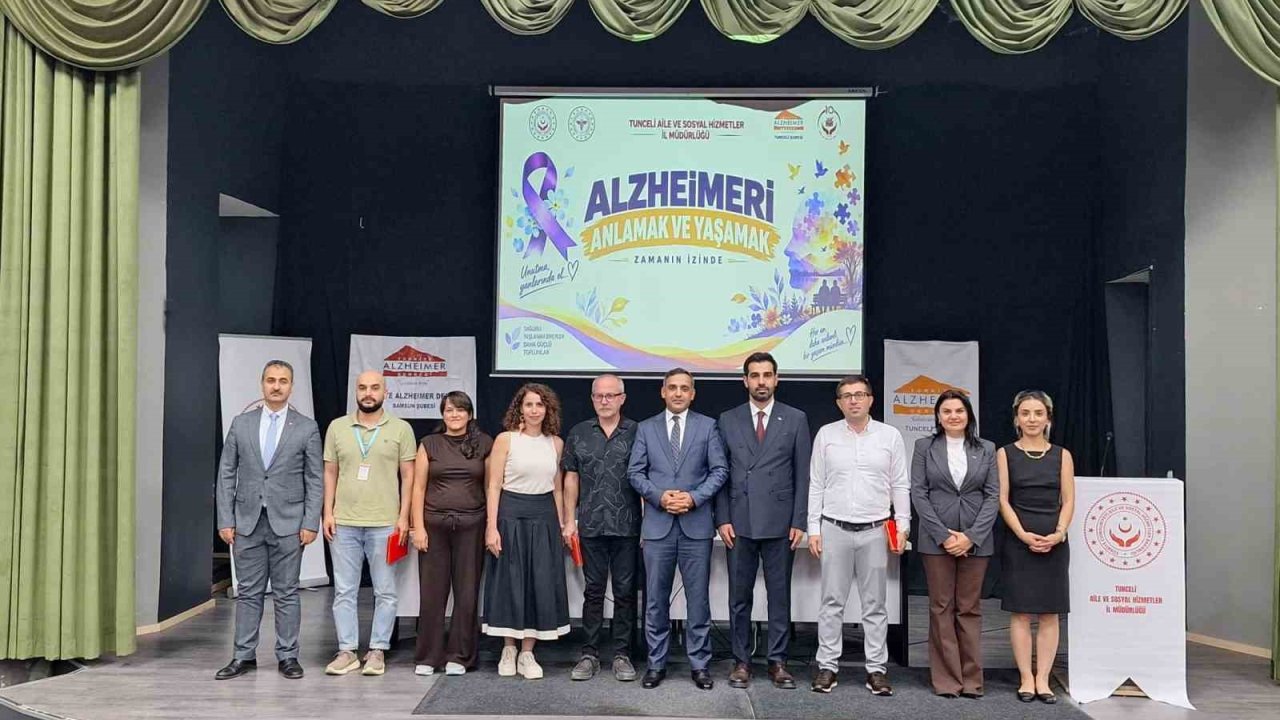 Tunceli’de, Alzheimer hastalığı ele alındı