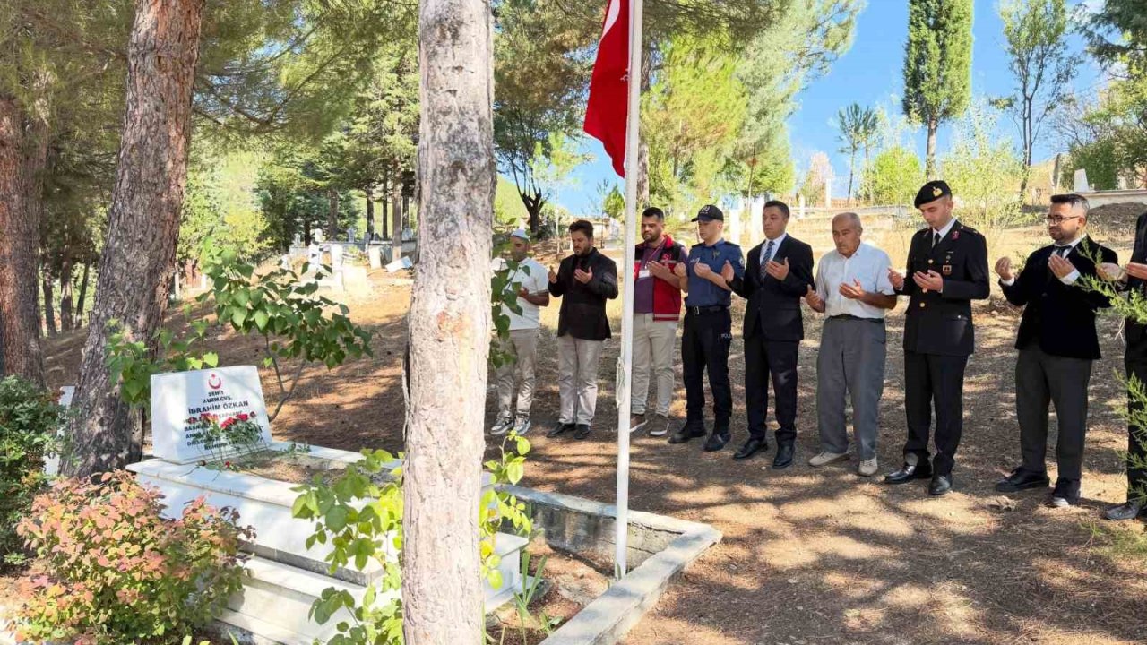Şaphane’de Şehit İbrahim Özkan, şehadet yıl dönümünde anıldı
