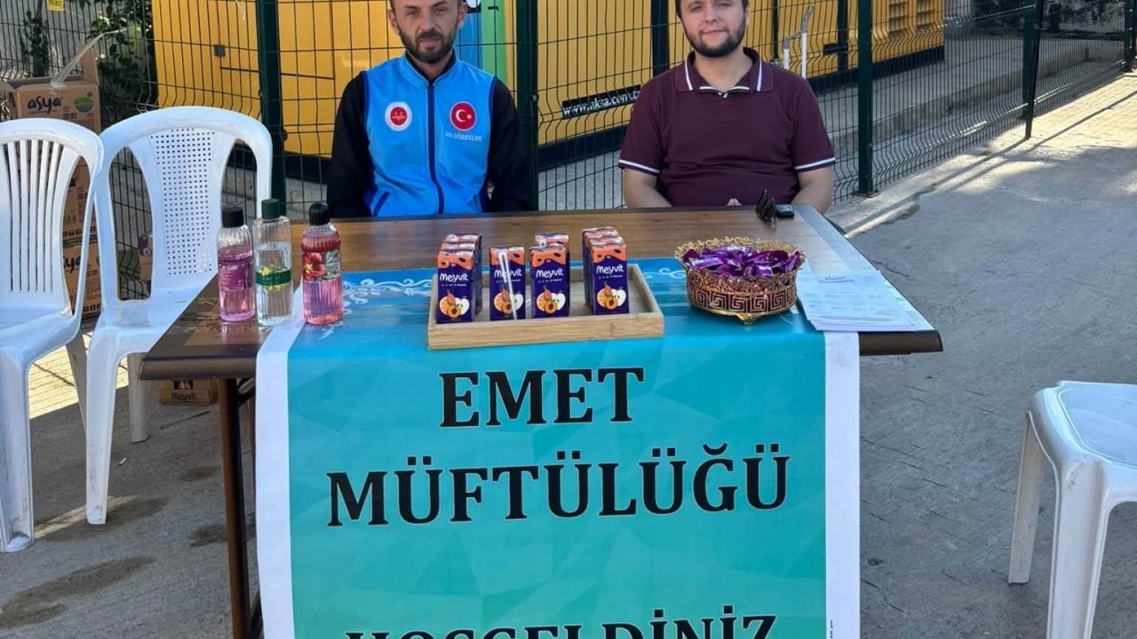 Emet İlçe Müftülüğünce KYK Yurdunda gençlere yönelik faaliyetler tanıtıldı