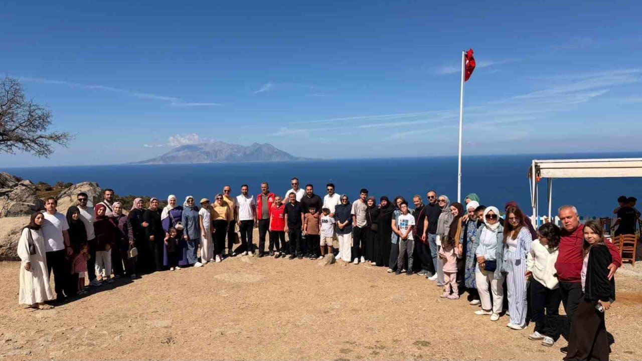 Şehit aileleri ve gazilerin Çanakkale çıkarması